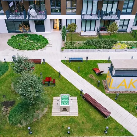 Prestige - Two-level Loft, 72m2, 1000mbs Internet, Parking, Gym - By Rentujemy Lägenhet Warszawa