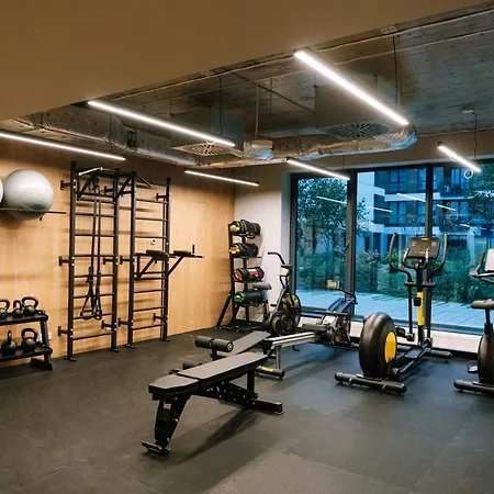 Prestige - Two-level Loft, 72m2, 1000mbs Internet, Parking, Gym - By Rentujemy Apartment *