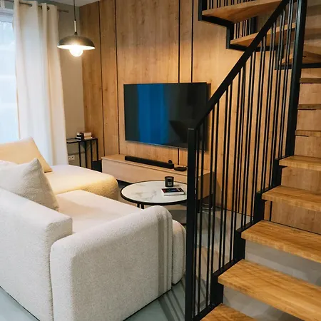 Prestige - Two-level Loft, 72m2, 1000mbs Internet, Parking, Gym - By Rentujemy *